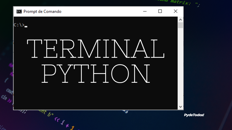 O Que O Terminal Do Python Pydetodos